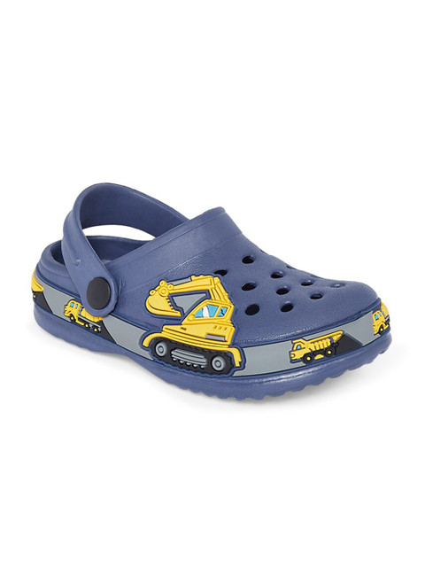 

Pantaloons Junior Boys Blue & Yellow Rubber Clogs