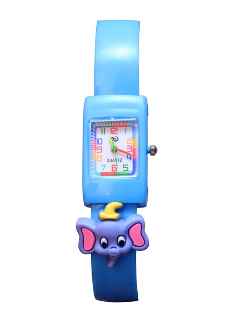 

Spiky Unisex Kids Blue Printed Dial & Blue Straps Digital Watch Bend_Blu_Elefent