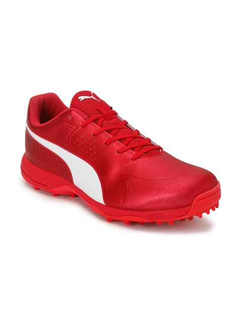 

PUMA Men's Rubber Cricket Shoes, Red