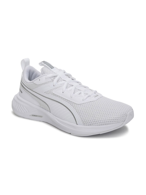 

Puma Unisex White Scorch Runner Textile Running Shoes