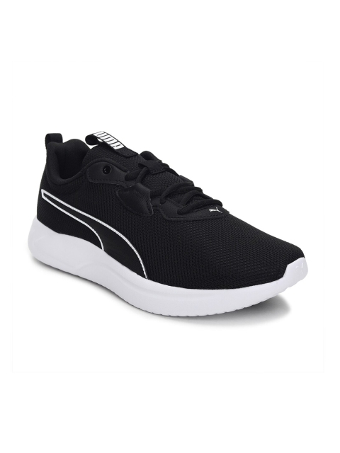 

Puma Men Black Mesh Running Shoes