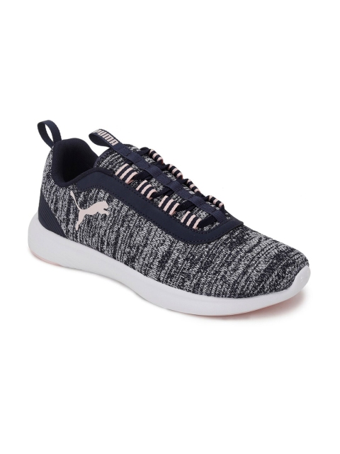 

Puma Softride Vital Unisex Navy Blue Textile Running Shoes