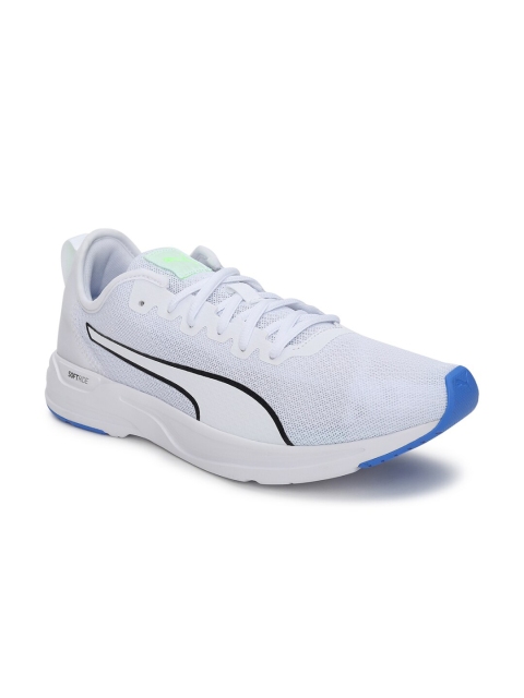 

Puma Unisex White Textile Running Shoes