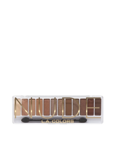 

L.A colors 12 Color Irresistible Eyeshadow Palette - Nude