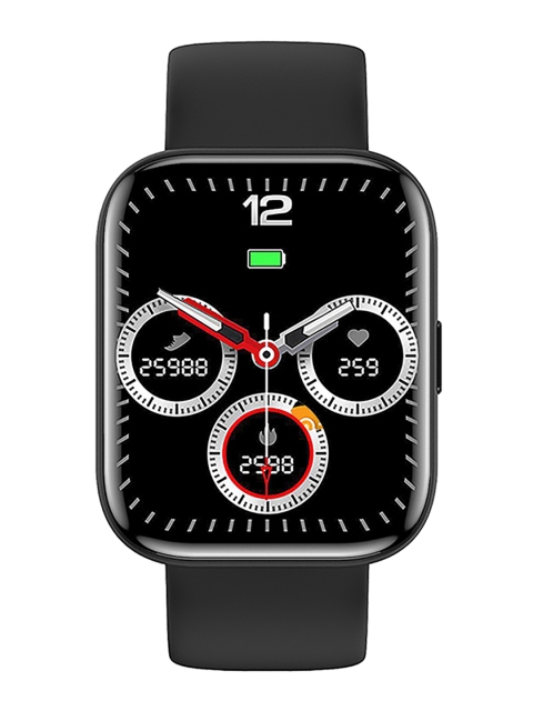 

OPTA Unisex Black Solid SB-253 Bluetooth Fitness Smart Watch
