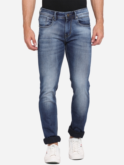 

Greenfibre Men Blue Slim Fit Heavy Fade Jeans