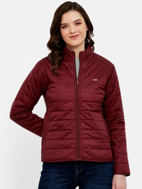 

METTLE Women Maroon Padded Jacket