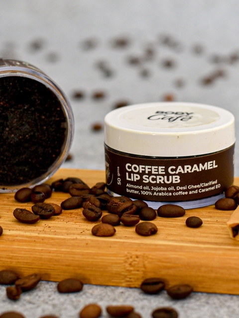 

BODYCAFE Coffee Caramel Lip Scrub - 50 gm, Coffee brown