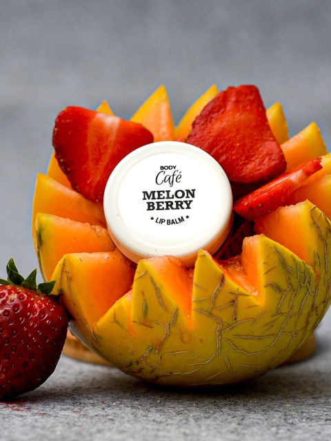 

BODYCAFE Melon Berry Lip Balm -10 gm, Off white