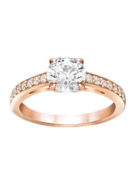 

SWAROVSKI Women Rose Gold-Tone Attract Ring