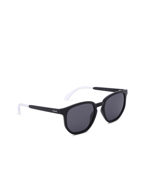 

Polaroid Men Grey Lens & Black Square Sunglasses with UV Protected Lens 203389