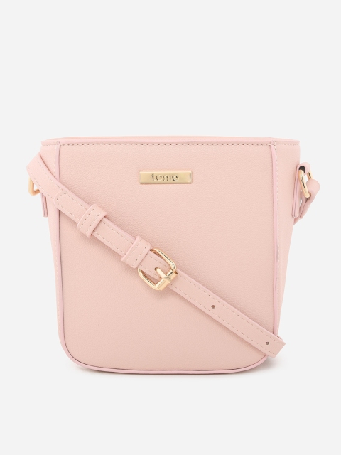 

ToniQ Pink PU Structured Sling Bag