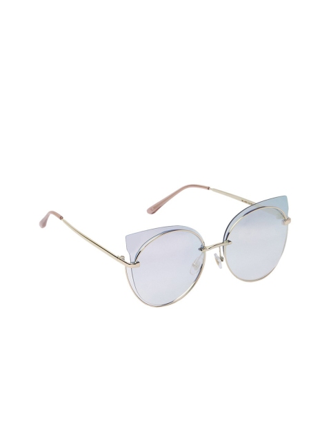 

MARC LOUIS Women Mirrored Lens & Gold-Toned Sunglasses MARC LOUIS 4031 C2 PINK SG