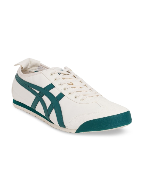 

Onitsuka Tiger Unisex White Colourblocked Sneakers