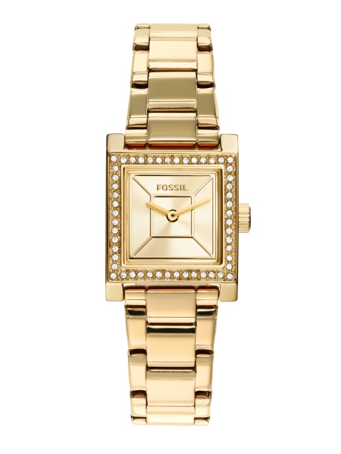 

Fossil Women Gold-Toned Dial & Gold Toned Analogue Watch BQ3714