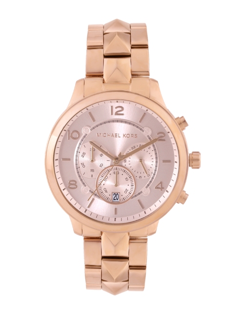 

Michael Kors Women Rose Gold-Toned Dial Analogue Watch MK6713