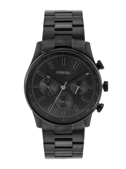 

Fossil Men Black Sullivan Bracelet Style Straps Analogue Watch BQ2448
