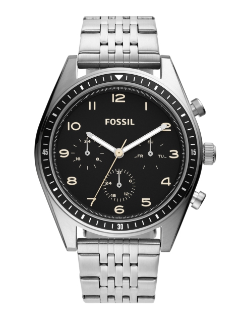 

Fossil Men Black Wilkin Analogue Watch BQ2616