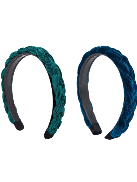 

YouBella Women Set of 2 Hairbands, Teal