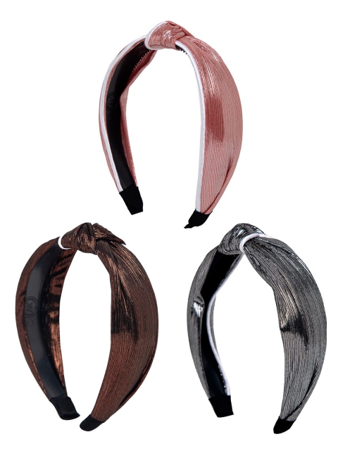 

YouBella Women Set Of 3 Hairband, Grey