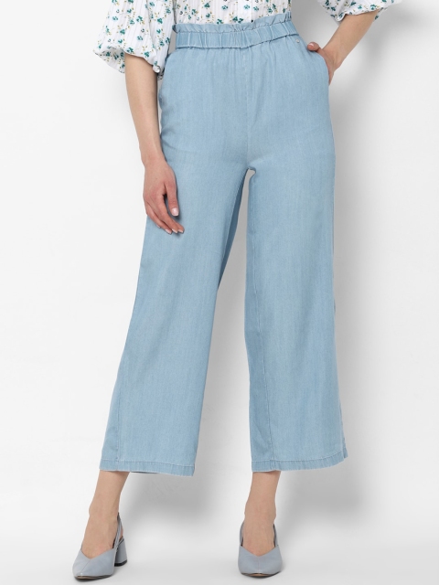 

Allen Solly Woman Women Blue Culottes Trousers