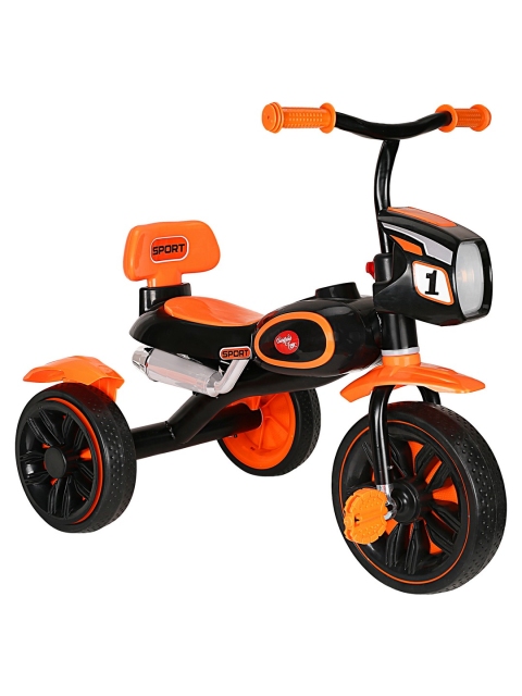 

Creature Kids Orange Manual Operation Plastic Tricycle Ride-On Car Toys