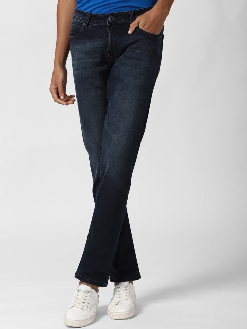 

Peter England Casuals Men Navy Blue Slim Fit Light Fade Stretchable Jeans
