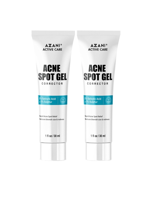 

Azani Active Care Pack of 2 Acne Spot Gel- 30ml each, White