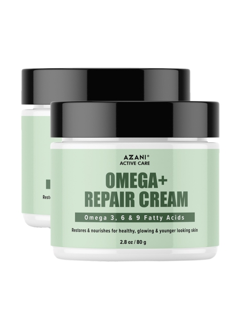 

Azani Active Care Unisex Pack of 2 Omega + Repair Cream, White