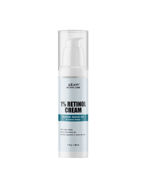 

Azani Active Care 1% Retinol Cream A Light Weight Anti-Aging Cream - 30 ml, White