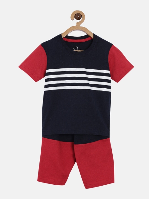 

NOT Boys Black & Red T-shirt & Shorts Set