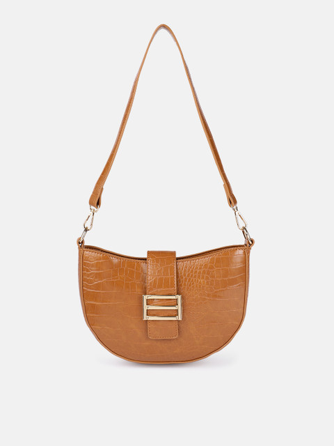 

Mast & Harbour Brown Textured Sling Bag
