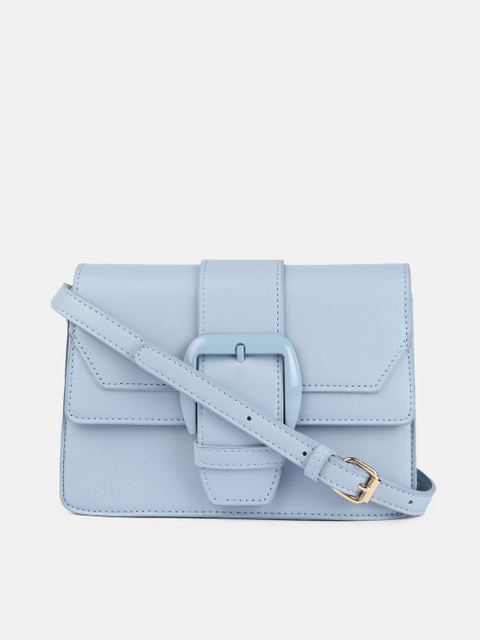 

DressBerry Blue Solid Sling Bag
