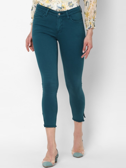 

Allen Solly Woman Women Green Slim Fit Jeans