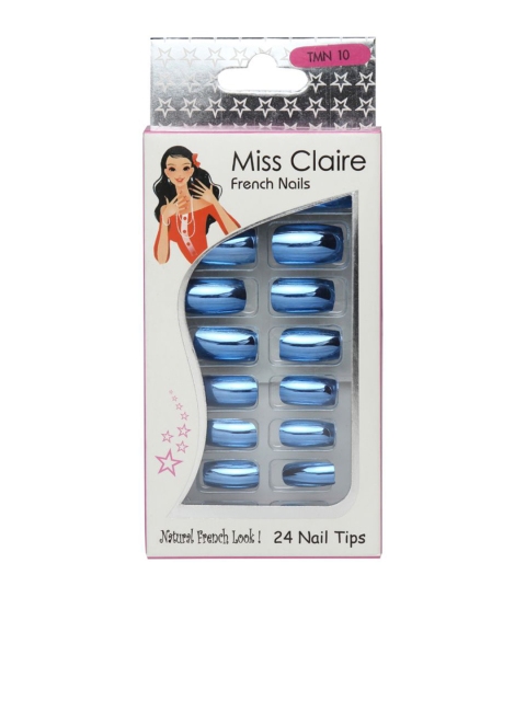 

Miss Claire Set of 24 Blue French Nails-TMN10 (ECP 016)