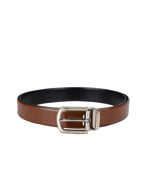 

Da Milano Men Brown Leather Belt