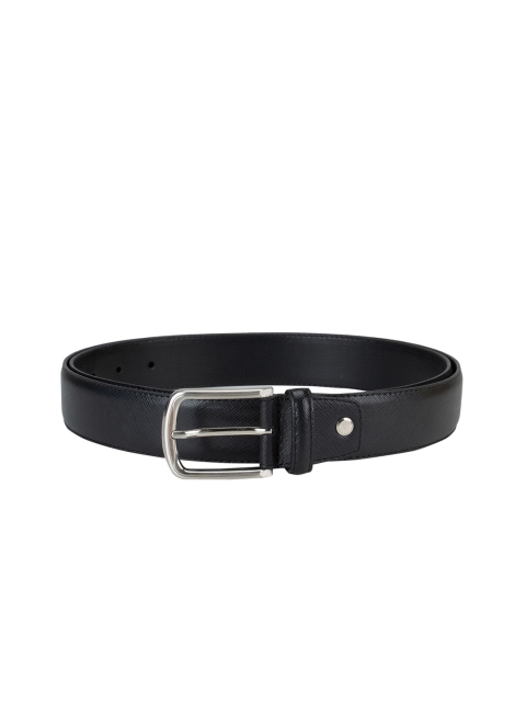 

Da Milano Men Black Leather Belt