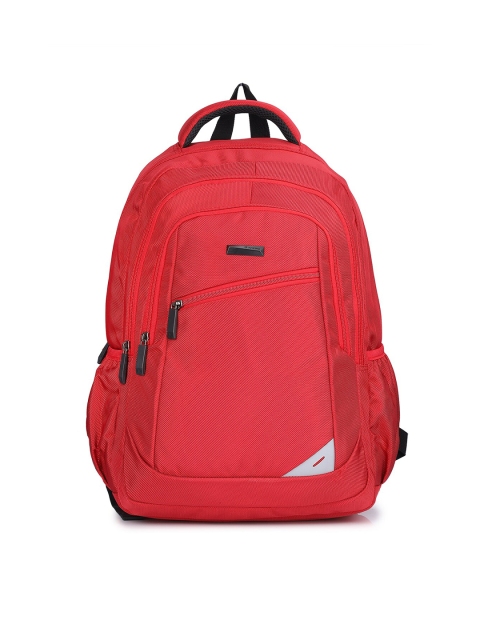 

Aoking Unisex Red Solid Backpack