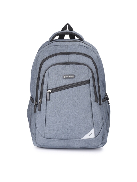

Aoking Unisex Grey Solid Backpack