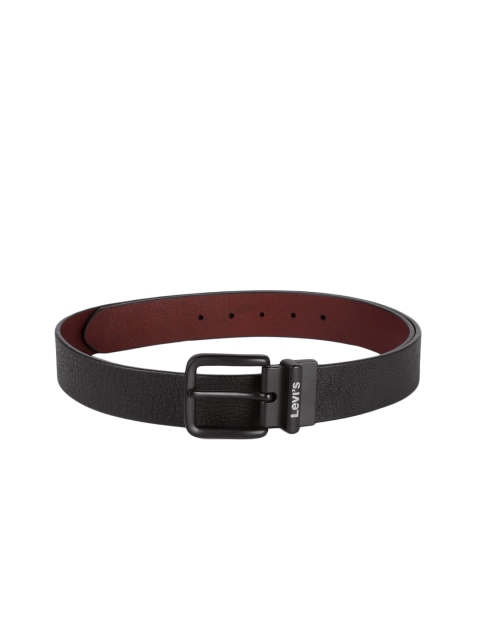

Levis Men Burgundy & Black Reversible Leather Belt