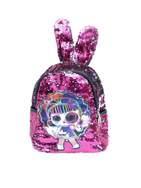

Spiky Unisex Kids Pink Sequin Backpacks