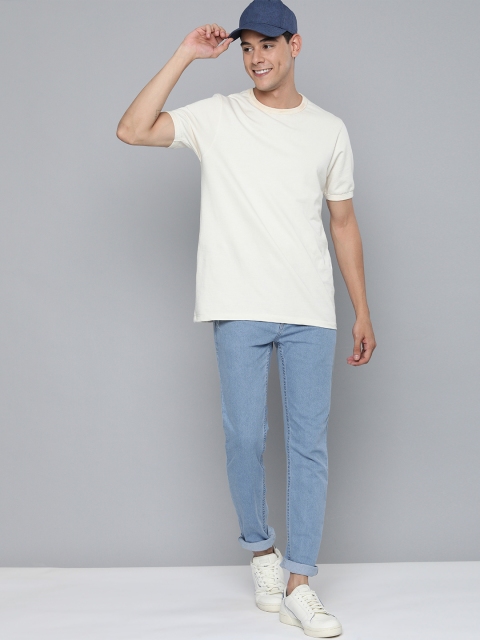 

HERE&NOW Men Blue Straight Fit Stretchable Jeans