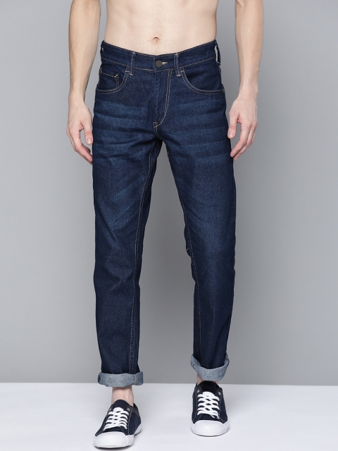 

HERE&NOW Men Navy Blue Slim Fit Stretchable Jeans