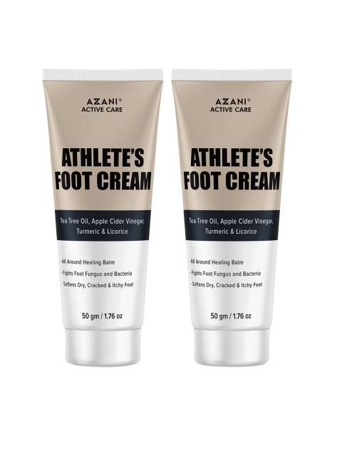 

Azani Active Care Set of 2 Athletes Foot Anti - Fungal Cream 50 g each, White