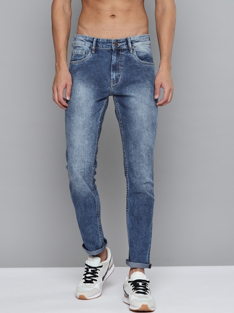 

HERE&NOW Men Blue Slim Fit Light Fade Stretchable Jeans
