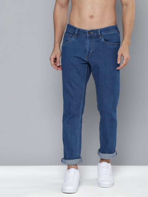 

HERE&NOW Men Blue Low-Rise Stretchable Jeans