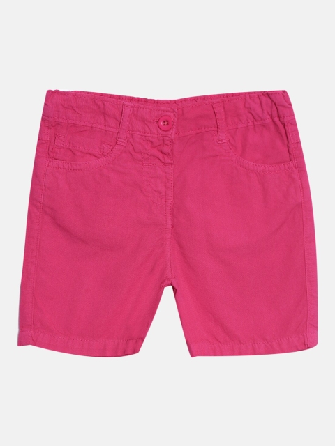 

Aomi Girls Pink Regular Shorts