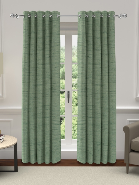 

GM Green Set of 2 Room Darkening Door Curtain