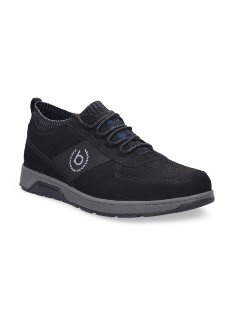 

Bugatti Men Black Nubuck Sneakers
