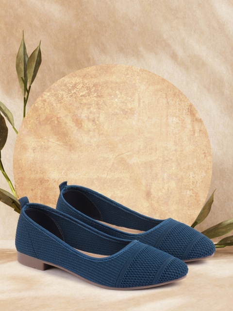 

Alishtezia Women Blue Ballerinas Flats